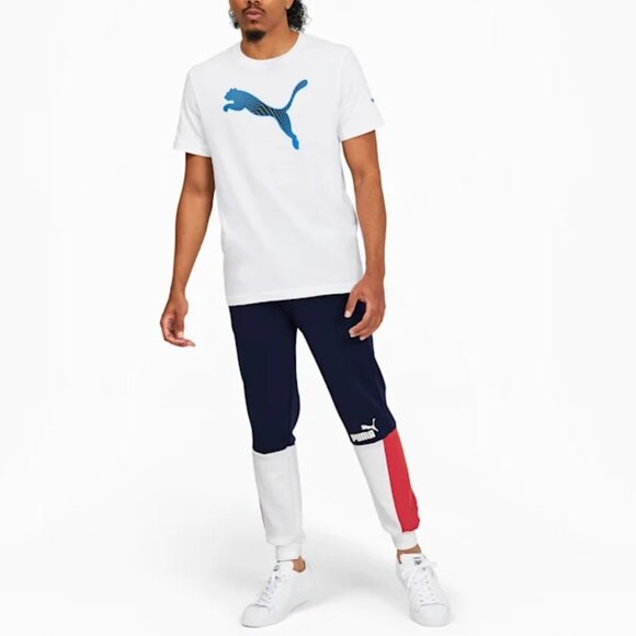 PUMA Essentials Block Men's Sweatpants - Picture 3 of 4